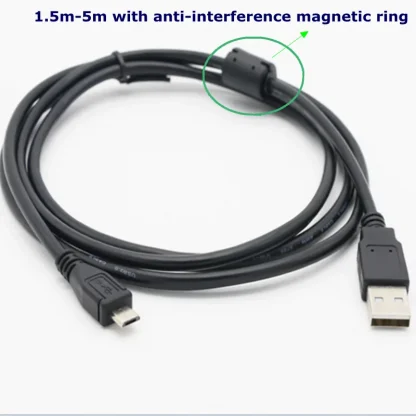 USB 2.0 Micro USB to USB Male Data Cable - 30cm, 50cm, 100cm, 150cm - Compatible with Tablet PC, Android Mobile, Game Console Product Image #16323 With The Dimensions of 800 Width x 800 Height Pixels. The Product Is Located In The Category Names Computer & Office → Computer Cables & Connectors