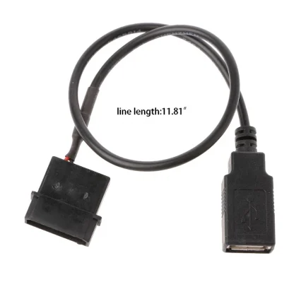 Efficient Power Delivery: Upgrade with our 30cm 5V 2-Pin IDE Molex to USB 2.0 Type A Female Power Adapter Cable for seamless connectivity. Enhance your device performance. Enjoy ✓Free Shipping Worldwide! ✓Limited Time Sale ✓Easy Return. Product Image #18390 With The Dimensions of 800 Width x 800 Height Pixels. The Product Is Located In The Category Names Computer & Office → Computer Cables & Connectors