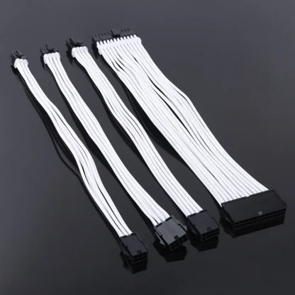 Sleeve Extension Power Supply Cable Kit - 30cm, 24-pin ATX/EPS, 8-pin PCI-E GPU, 8-pin CPU, 6-pin PCIE, 4-Pin CPU with Combs - 18 AWG Product Image #1060 With The Dimensions of 800 Width x 800 Height Pixels. The Product Is Located In The Category Names Computer & Office → Computer Cables & Connectors