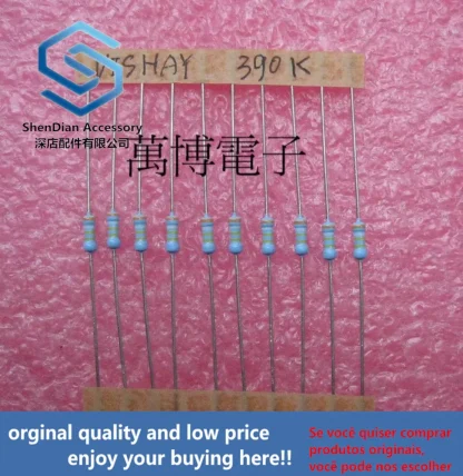 30pcs Original New 1/4W 0.25W 390K Resistance Product Image #28834 With The Dimensions of 971 Width x 1000 Height Pixels. The Product Is Located In The Category Names Computer & Office → Device Cleaners