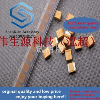30pcs SMD Tantalum Capacitors 3528B 16V 10UF 10% Product Image #29059 With The Dimensions of  Width x  Height Pixels. The Product Is Located In The Category Names Computer & Office → Device Cleaners