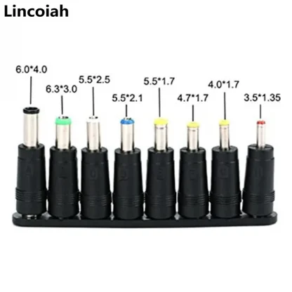34PCS/8PCS Universal DC AC Power Adapter Tips Connector Kits - 5.5mmx2.1mm for Lenovo Thinkpad Laptop Power Supply Product Image #11143 With The Dimensions of 800 Width x 800 Height Pixels. The Product Is Located In The Category Names Computer & Office → Computer Cables & Connectors