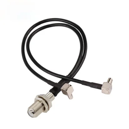 3G/4G Antenna Extension Cable - F Female to 2x TS9 Male Right Angle Y Type Splitter Combiner RG174 Jumper Pigtail, 15CM Product Image #14648 With The Dimensions of 1000 Width x 1000 Height Pixels. The Product Is Located In The Category Names Computer & Office → Computer Cables & Connectors