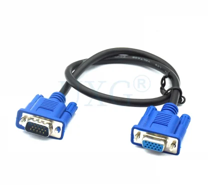 Upgrade Your Visual Experience: 3M VGA Braided Shielding Cable for High-Definition Displays. Male to Male Connection, Premium Quality. Available in 0.3m, 0.5m, and 1.5m Lengths. Product Image #11672 With The Dimensions of 2560 Width x 2275 Height Pixels. The Product Is Located In The Category Names Computer & Office → Computer Cables & Connectors