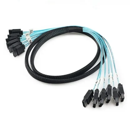 SATA 6Gbps HDD Splitter Cable - 4/6 Pcs/set, 7 Pin to 7 Pin SAS Cable, Ideal for Servers Product Image #1994 With The Dimensions of 1100 Width x 1100 Height Pixels. The Product Is Located In The Category Names Computer & Office → Computer Cables & Connectors