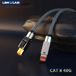 Upgrade your network with our CAT8 Pre-Terminated Cable - Unleash 40G Speeds with CAT7 10G Pre-Assembled, LSZH Jacket, and Nylon Braid. Product Image #20645 With The Dimensions of  Width x  Height Pixels. The Product Is Located In The Category Names Computer & Office → Computer Cables & Connectors