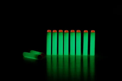 Fluorescent Glow-in-the-Dark Bullets for Nerf Blasters - 40pcs Refill Clip Darts for Exciting Play Product Image #31386 With The Dimensions of 1000 Width x 667 Height Pixels. The Product Is Located In The Category Names Sports & Entertainment → Shooting → Paintballs