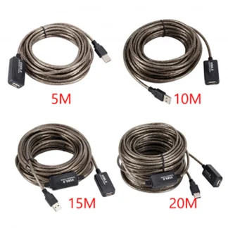 USB 2.0 Extension Cable - Male to Female Active Repeater for Wireless Network Card, 5/10/15/20m Product Image #14633 With The Dimensions of  Width x  Height Pixels. The Product Is Located In The Category Names Computer & Office → Computer Cables & Connectors