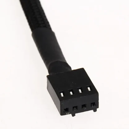 5-Pack Braided Sleeving 25CM CPU PWM Fan Power Extension Cable with TX4 4pin Connectors and 4 Pin Molex Plug Product Image #5568 With The Dimensions of 1001 Width x 1001 Height Pixels. The Product Is Located In The Category Names Computer & Office → Computer Cables & Connectors
