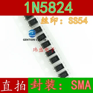 50PCS 1N5824 Schottky Diode 5A 40V SMA Package - 100% New and Original Product Image #33490 With The Dimensions of  Width x  Height Pixels. The Product Is Located In The Category Names Computer & Office → Device Cleaners