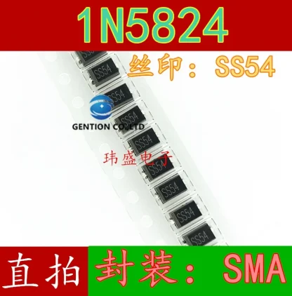 50PCS 1N5824 Schottky Diode 5A 40V SMA Package - 100% New and Original Product Image #33490 With The Dimensions of 840 Width x 852 Height Pixels. The Product Is Located In The Category Names Computer & Office → Device Cleaners