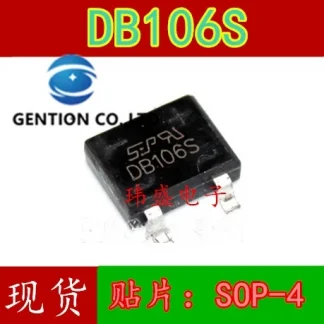 50PCS DB106 DB106S SOP-4 Bridge Rectifier - 1A/600V Product Image #33429 With The Dimensions of  Width x  Height Pixels. The Product Is Located In The Category Names Computer & Office → Device Cleaners