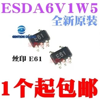 50PCS ESDA6V1W5 ESD Protection Diodes (SOT-353/SC70-6) Product Image #33113 With The Dimensions of  Width x  Height Pixels. The Product Is Located In The Category Names Computer & Office → Device Cleaners