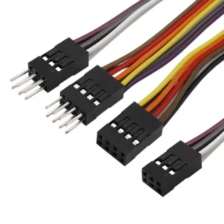 5PCS 2.54MM Dupont Male Female Terminal Wire Double Row Connector Set - 2P/3P/4P/5P/6P/9P/10P Cable Product Image #25301 With The Dimensions of  Width x  Height Pixels. The Product Is Located In The Category Names Computer & Office → Laptops