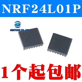 5PCS 24L01 Chip + NRF24L01P Wireless RF Chip - QFN20, 100% New and Original Product Image #11817 With The Dimensions of  Width x  Height Pixels. The Product Is Located In The Category Names Computer & Office → Device Cleaners