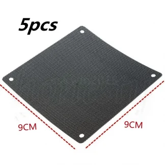 5PCS Computer PC Case Cooling Fan Dust Filter Mesh - PVC Antidust Net Cover for 80mm-140mm Fans. Product Image #18089 With The Dimensions of  Width x  Height Pixels. The Product Is Located In The Category Names Computer & Office → Computer Cables & Connectors