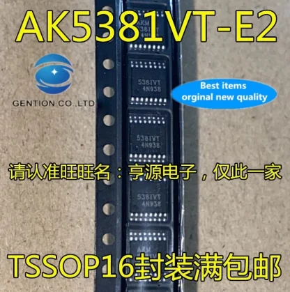 AK5381VT-E2 TSSOP16 Audio IC Chips, 5PCS, 100% New and Original Product Image #15959 With The Dimensions of 701 Width x 706 Height Pixels. The Product Is Located In The Category Names Computer & Office → Device Cleaners