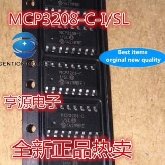 5PCS MCP3208-C-I/SL 12-Bit ADC IC: Genuine New Original Stock Product Image #35803 With The Dimensions of  Width x  Height Pixels. The Product Is Located In The Category Names Computer & Office → Device Cleaners