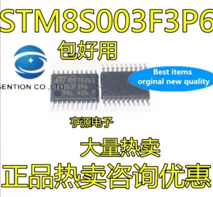5PCS STM8S003F3P6 TSSOP20 Microcontroller IC: Genuine New Original Stock Product Image #35778 With The Dimensions of 613 Width x 567 Height Pixels. The Product Is Located In The Category Names Computer & Office → Device Cleaners