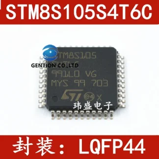 STM8S105S4T6C LQFP44 Micro Controller - Pack of 5 - New & Original Product Image #32989 With The Dimensions of  Width x  Height Pixels. The Product Is Located In The Category Names Computer & Office → Industrial Computer & Accessories