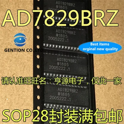 AD7829BRZ SOP28 Analog-to-Digital Converter: 5Pcs 100% New And Original Stock Product Image #30935 With The Dimensions of 800 Width x 800 Height Pixels. The Product Is Located In The Category Names Computer & Office → Device Cleaners