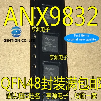 5Pcs ANX9832 QFN-48 Video Processor Chips: Genuine New Components Product Image #31030 With The Dimensions of 800 Width x 800 Height Pixels. The Product Is Located In The Category Names Computer & Office → Device Cleaners