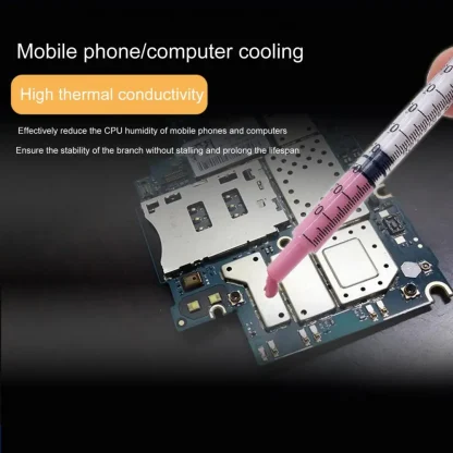 HY530PI Thermal Paste - Quick Cooling Pink, 2.5W/M-K, 0.5g, Computer Cooling Thermal Compound for CPU (5Pcs) Product Image #13619 With The Dimensions of 1001 Width x 1001 Height Pixels. The Product Is Located In The Category Names Computer & Office → Device Cleaners