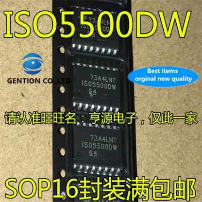 5Pcs ISO5500 SOP16 Bridge Driver Chip: High Performance and 100% New Product Image #30980 With The Dimensions of 800 Width x 800 Height Pixels. The Product Is Located In The Category Names Computer & Office → Device Cleaners