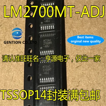 5Pcs LM2700MT-ADJ TSSOP14 Voltage Regulator Chips: New and Original Product Image #31000 With The Dimensions of 800 Width x 800 Height Pixels. The Product Is Located In The Category Names Computer & Office → Device Cleaners