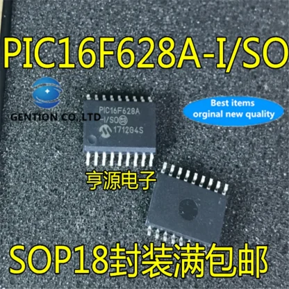 5Pcs PIC16F628A-I/SO SOP18 Microcontroller ICs: Genuine New Components Product Image #31110 With The Dimensions of 800 Width x 800 Height Pixels. The Product Is Located In The Category Names Computer & Office → Device Cleaners