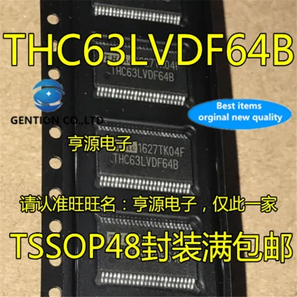 5Pcs THC63LVDF64B TSSOP48 Video Interface ICs: Genuine New Components Product Image #31085 With The Dimensions of 800 Width x 800 Height Pixels. The Product Is Located In The Category Names Computer & Office → Device Cleaners