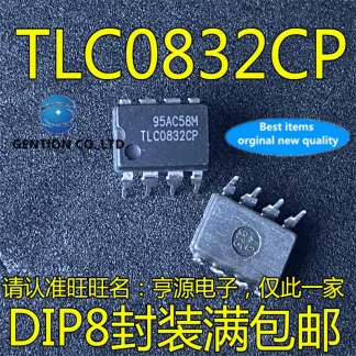 5Pcs TLC0832CP DIP8 Analog to Digital Converter Chip: Genuine New Components Product Image #31020 With The Dimensions of  Width x  Height Pixels. The Product Is Located In The Category Names Computer & Office → Device Cleaners