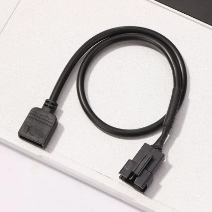 RGB Adapter Conversion Cable for PC LED Light Strip - 5V 3 Pin / 12V 4 Pin, 30cm Length Product Image #20927 With The Dimensions of 1001 Width x 1001 Height Pixels. The Product Is Located In The Category Names Computer & Office → Computer Cables & Connectors