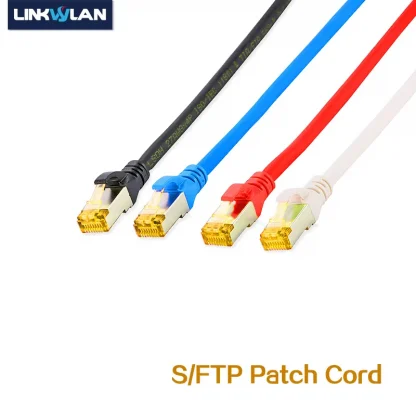 Pack of 5 - 10G CAT6A SFTP Shielded RJ45 Patch Cords - LSOH Ethernet Snagless Patch Leads (0.25/0.5/1/2/3/5/10M) Product Image #12979 With The Dimensions of 800 Width x 800 Height Pixels. The Product Is Located In The Category Names Computer & Office → Computer Cables & Connectors