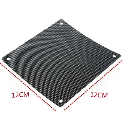 5pcs Black Computer Dust Covers - Mesh Heat Dissipation for 9cm, 12cm, and 14cm Ultra-fine Dust Protection. Product Image #17938 With The Dimensions of 800 Width x 800 Height Pixels. The Product Is Located In The Category Names Computer & Office → Device Cleaners