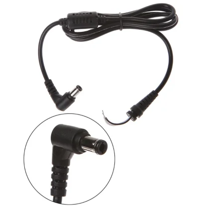 Right Angle DC Power Supply Adapter Cable, 6.3mm to 3.0mm Male Plug for Toshiba Laptop X5QC Product Image #3383 With The Dimensions of 800 Width x 800 Height Pixels. The Product Is Located In The Category Names Computer & Office → Computer Cables & Connectors