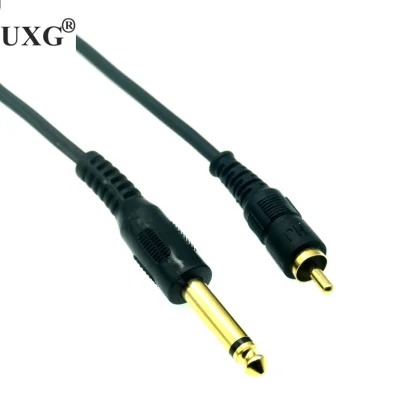 6.35mm Mono Male to RCA Male AUX Audio Adapter Cable - Available in Various Lengths Product Image #1046 With The Dimensions of 800 Width x 800 Height Pixels. The Product Is Located In The Category Names Computer & Office → Computer Cables & Connectors