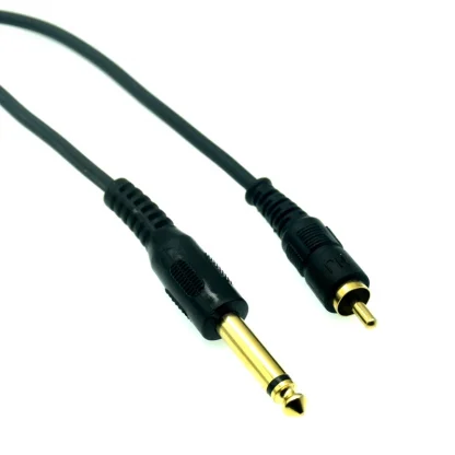 6.35mm Mono Male to RCA Male AUX Audio Adapter Cable - Available in Various Lengths Product Image #1047 With The Dimensions of 800 Width x 800 Height Pixels. The Product Is Located In The Category Names Computer & Office → Computer Cables & Connectors