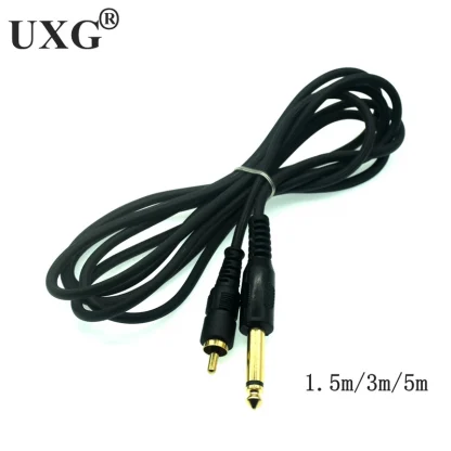 6.35mm Mono Male to RCA Male AUX Audio Adapter Cable - Available in Various Lengths Product Image #1043 With The Dimensions of 800 Width x 800 Height Pixels. The Product Is Located In The Category Names Computer & Office → Computer Cables & Connectors