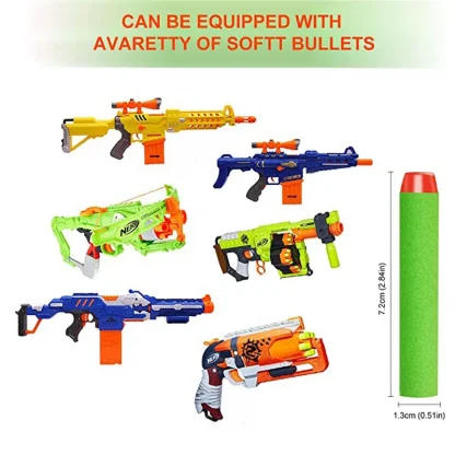 Nerf N-Strike Elite Series 7.2cm Solid Refill Foam Darts Product Image #32955 With The Dimensions of 800 Width x 800 Height Pixels. The Product Is Located In The Category Names Sports & Entertainment → Shooting → Paintballs