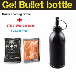 7-8mm STD Gel Balls: Foldable Black Bottle Included Product Image #36797 With The Dimensions of  Width x  Height Pixels. The Product Is Located In The Category Names Sports & Entertainment → Shooting → Paintballs