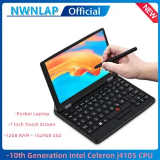 7 Inch Mini Laptop - 12G RAM, 1TB Storage, J4105 CPU, IPS Touch Screen, Win 10 Pro, Bluetooth 4.2 - Portable Netbook for Ultimate Convenience. Product Image #3231 With The Dimensions of  Width x  Height Pixels. The Product Is Located In The Category Names Computer & Office → Computer Peripherals → Monitor Holder