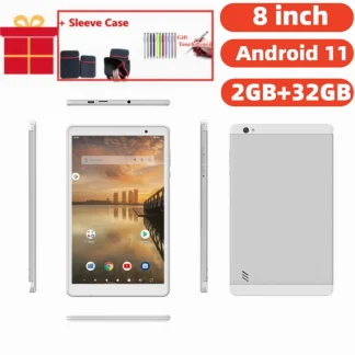 8'' Android 11 Tablet PC, Quad Core, 2GB RAM, 32GB ROM, Google Play, Dual Cameras, 1280 x 800 IPS Display, 4000mAh Battery Product Image #23673 With The Dimensions of  Width x  Height Pixels. The Product Is Located In The Category Names Computer & Office → Tablets