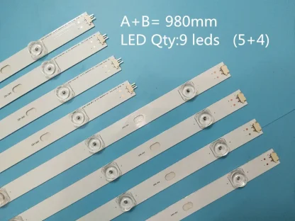 8 Piece/Set LED Backlight Strip for LG 47LB5610 47LB5600 TV - Aluminum LED Bands Product Image #33515 With The Dimensions of 800 Width x 600 Height Pixels. The Product Is Located In The Category Names Computer & Office → Industrial Computer & Accessories