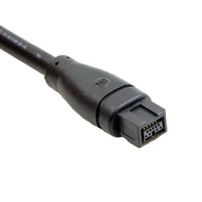 FireWire 800 to FireWire 400 Cable, 9-6 PIN, IEEE 1394B, 1.8m, Black Product Image #125 With The Dimensions of 700 Width x 700 Height Pixels. The Product Is Located In The Category Names Computer & Office → Computer Cables & Connectors