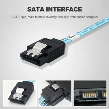 90° SATA 3.0 Mini SAS Cable - 6Gbps, 4 SATA to 4 SATA Male to Male, 7 Pin SSD Hard Disk Drive Data Cable Product Image #25090 With The Dimensions of 1001 Width x 1001 Height Pixels. The Product Is Located In The Category Names Computer & Office → Computer Cables & Connectors