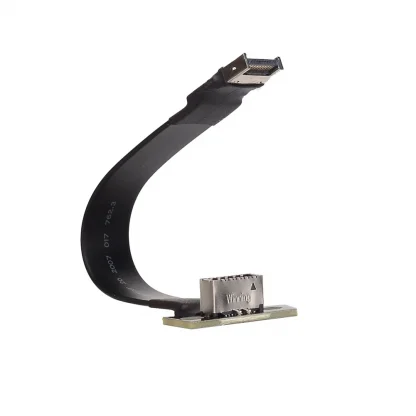 ADT Internal USB 3.2 20Pin GEN2 Type-E Extension Cable with Screw Hole for Front Panel Socket Product Image #7592 With The Dimensions of 1001 Width x 1001 Height Pixels. The Product Is Located In The Category Names Computer & Office → Computer Cables & Connectors