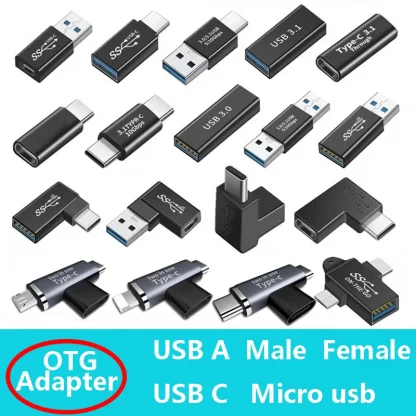 Universal Type C Male to Micro USB Female OTG Adapter for Data Sync by Tongdaytech Product Image #22513 With The Dimensions of 800 Width x 800 Height Pixels. The Product Is Located In The Category Names Computer & Office → Computer Cables & Connectors