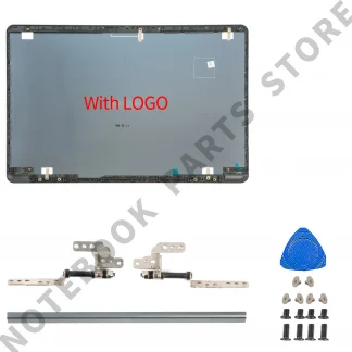 ASUS VivoBook S510U A510 X510 F510 LCD Back Cover with Hinges – Aluminum Gray Replacement. Product Image #27603 With The Dimensions of  Width x  Height Pixels. The Product Is Located In The Category Names Computer & Office → Laptops