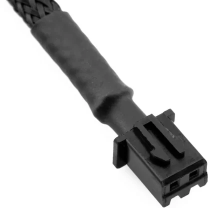 Angitu 2pin to 4Pin GPU/Motherboard Fan Adapter Cable - Compatible with 3pin and 4pin, Black Sleeved Product Image #13511 With The Dimensions of 800 Width x 800 Height Pixels. The Product Is Located In The Category Names Computer & Office → Computer Cables & Connectors